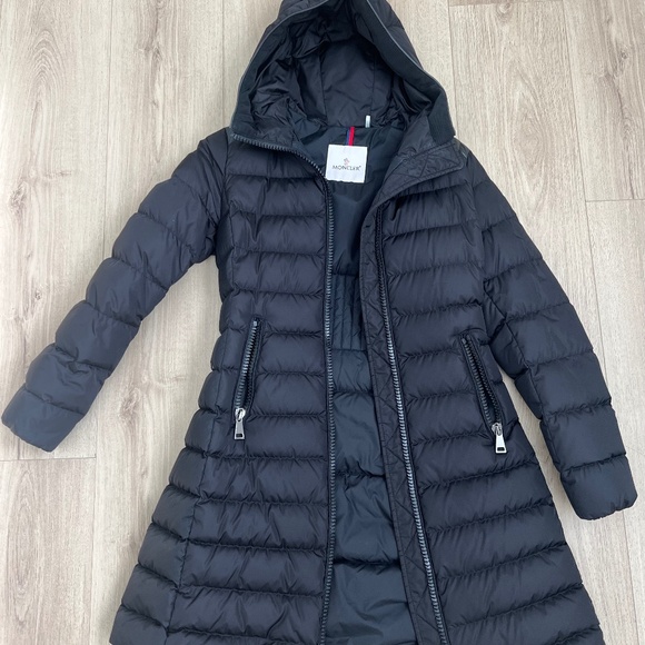 Moncler Talev Long Down Coat - Authentic Size 0 - Picture 6 of 11